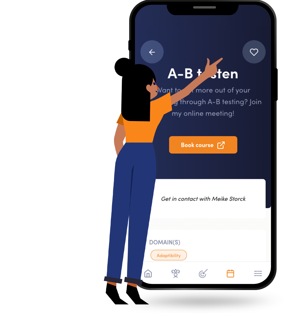 Opleidingen - Teampeak feature