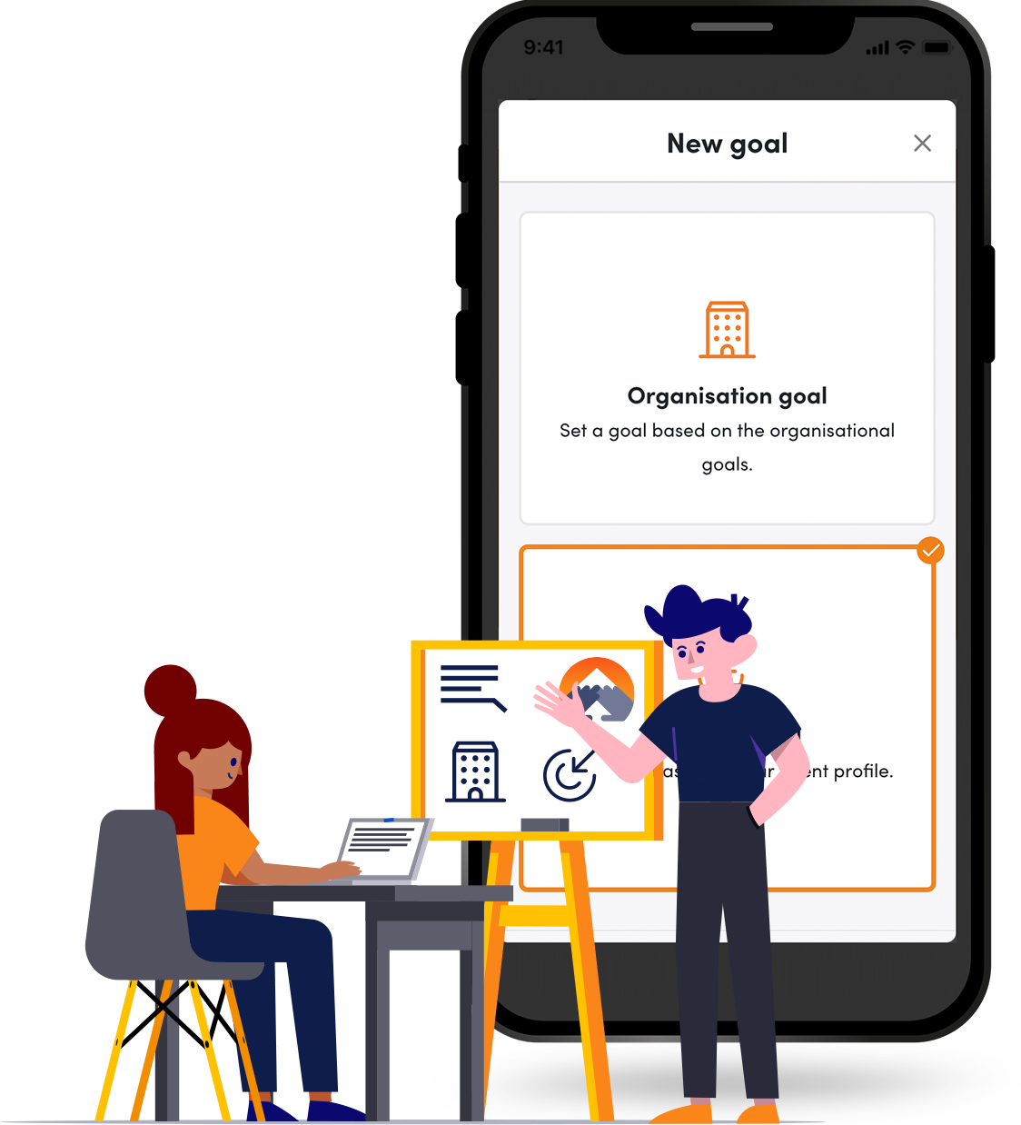 Organisatie doelen in Teampeak bijhouden