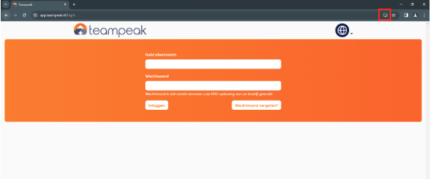 Teampeak Windows App