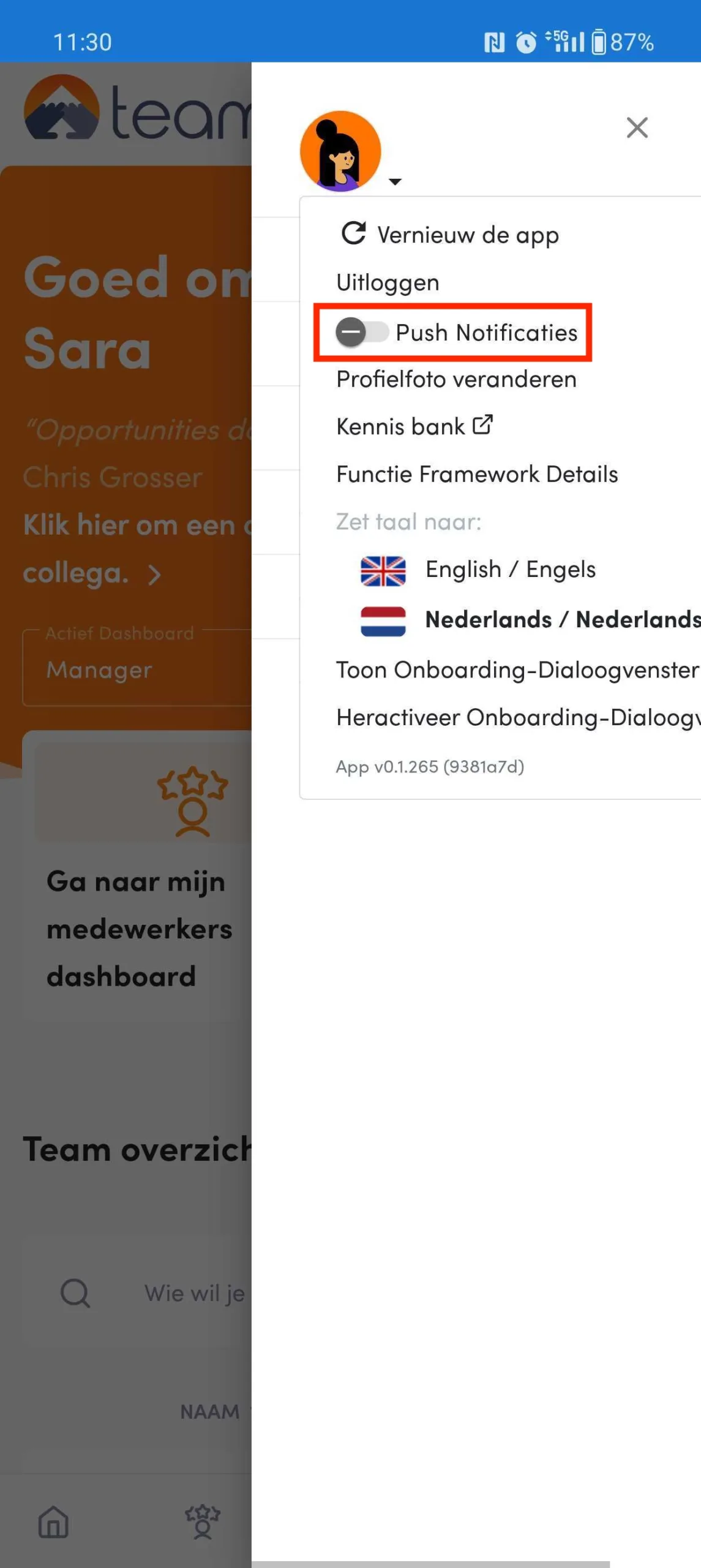 Teampeak Android App
