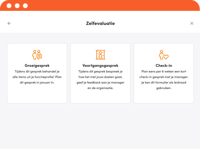 Digitale gesprekscyclus voor HR - Teampeak