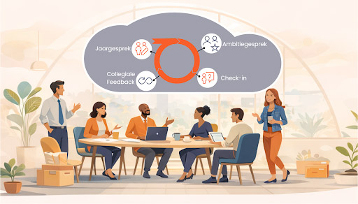 Gesprekscyclus betekenis Teampeak