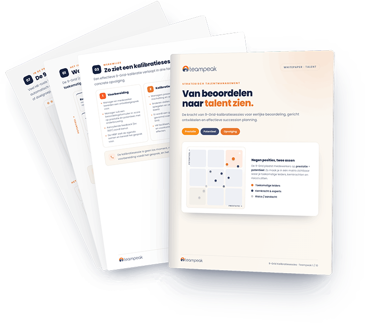 9-Grid Kalibratiesessies whitepaper - strategisch talentmanagement